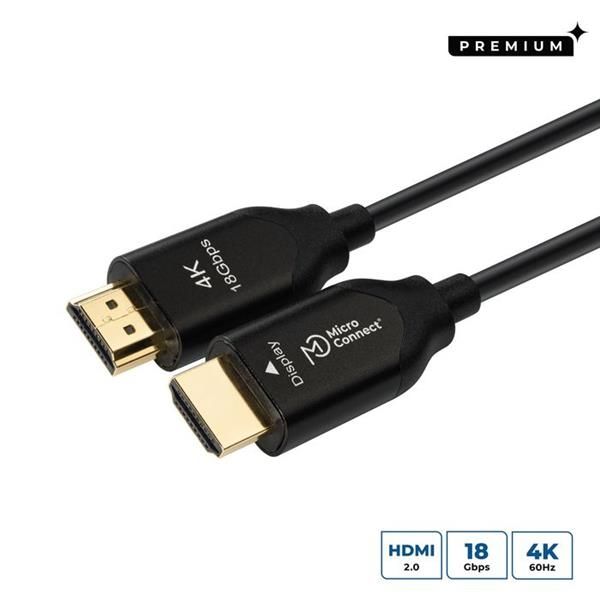 Câble optique actif HDMI 2.0 haute vitesse 50m 4K 60 Hz 18 Gbit/s