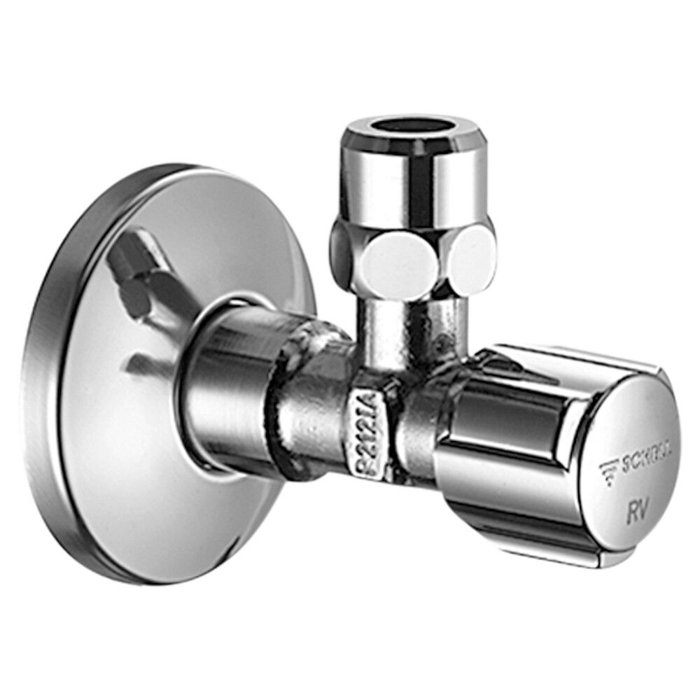 Schell Comfort Robinet D'équerre Avec Rosace 1/2