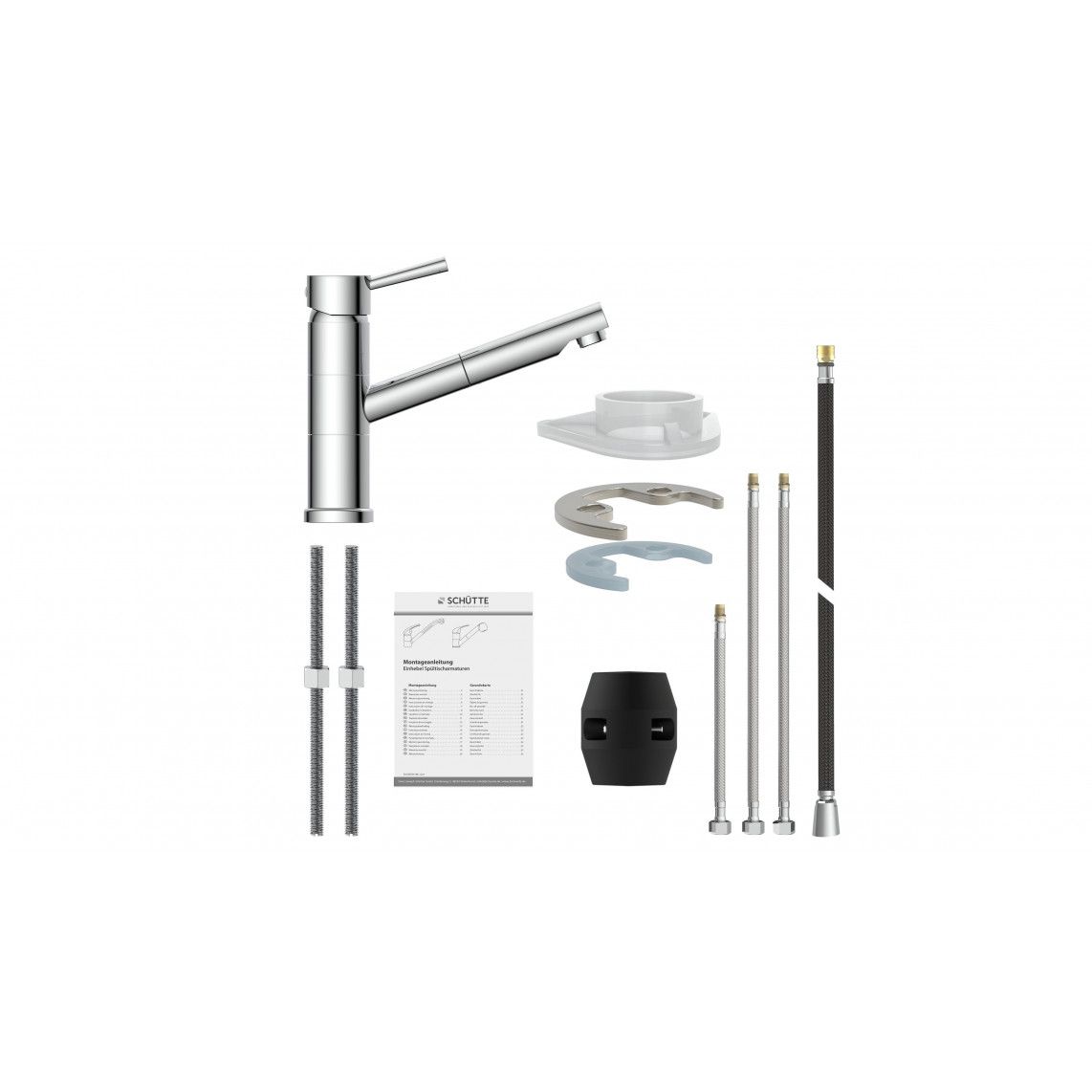 33770 UNICORN Sink mixer, chrome, with pull-out spout vue 4