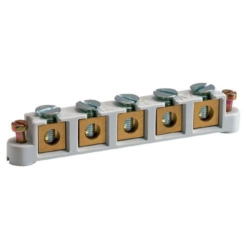 Support à 5 bornes à vis 6mm²