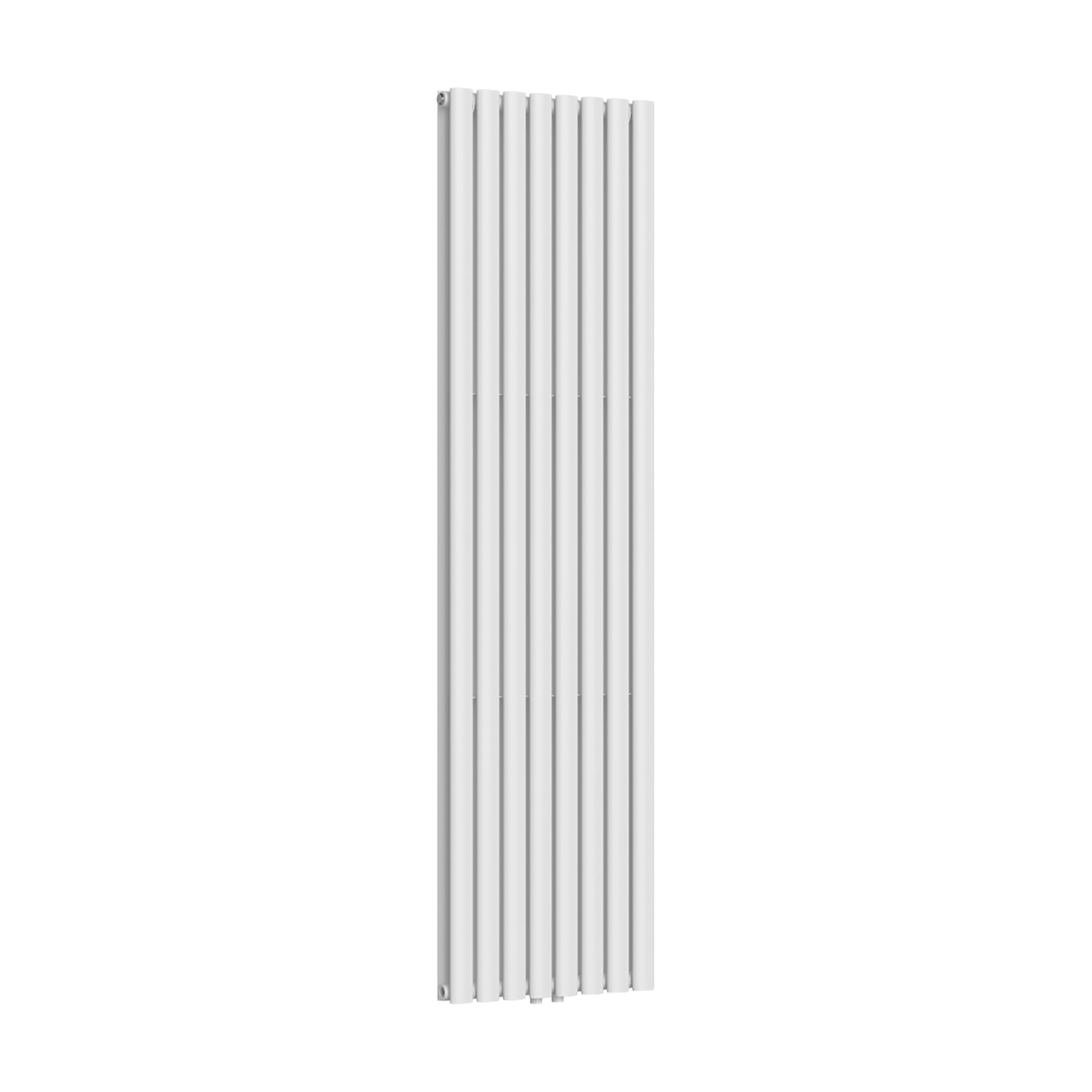 VERTI OVAAL RADIATOR - 1800X480 - 1640W - GLANZEND WIT vue 3