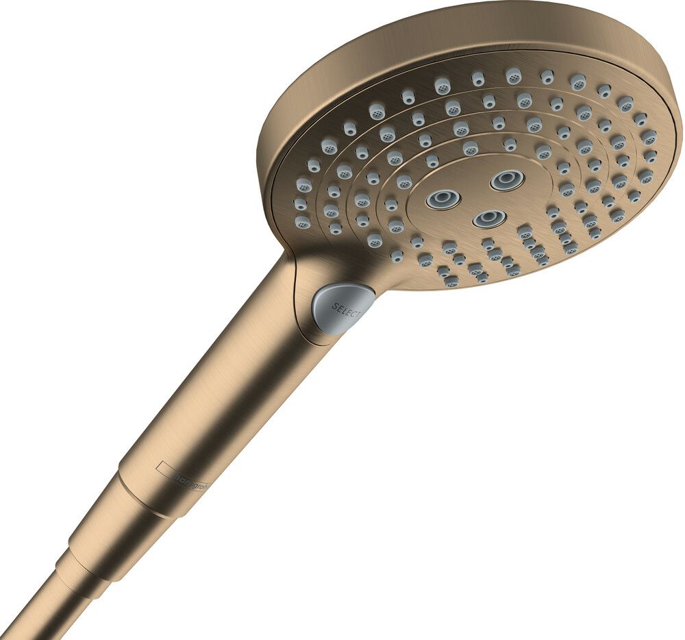 Hansgrohe Raindance Select S Douchette À Main 120 3 Jet Brushed Bronze