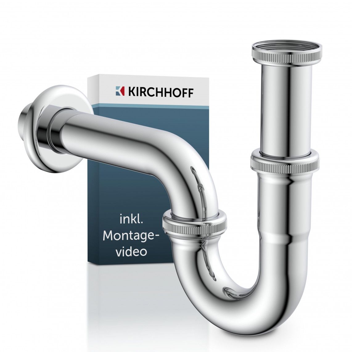 98801110 buissifon, chroom, 1 1/4" x 32 mm vue 10