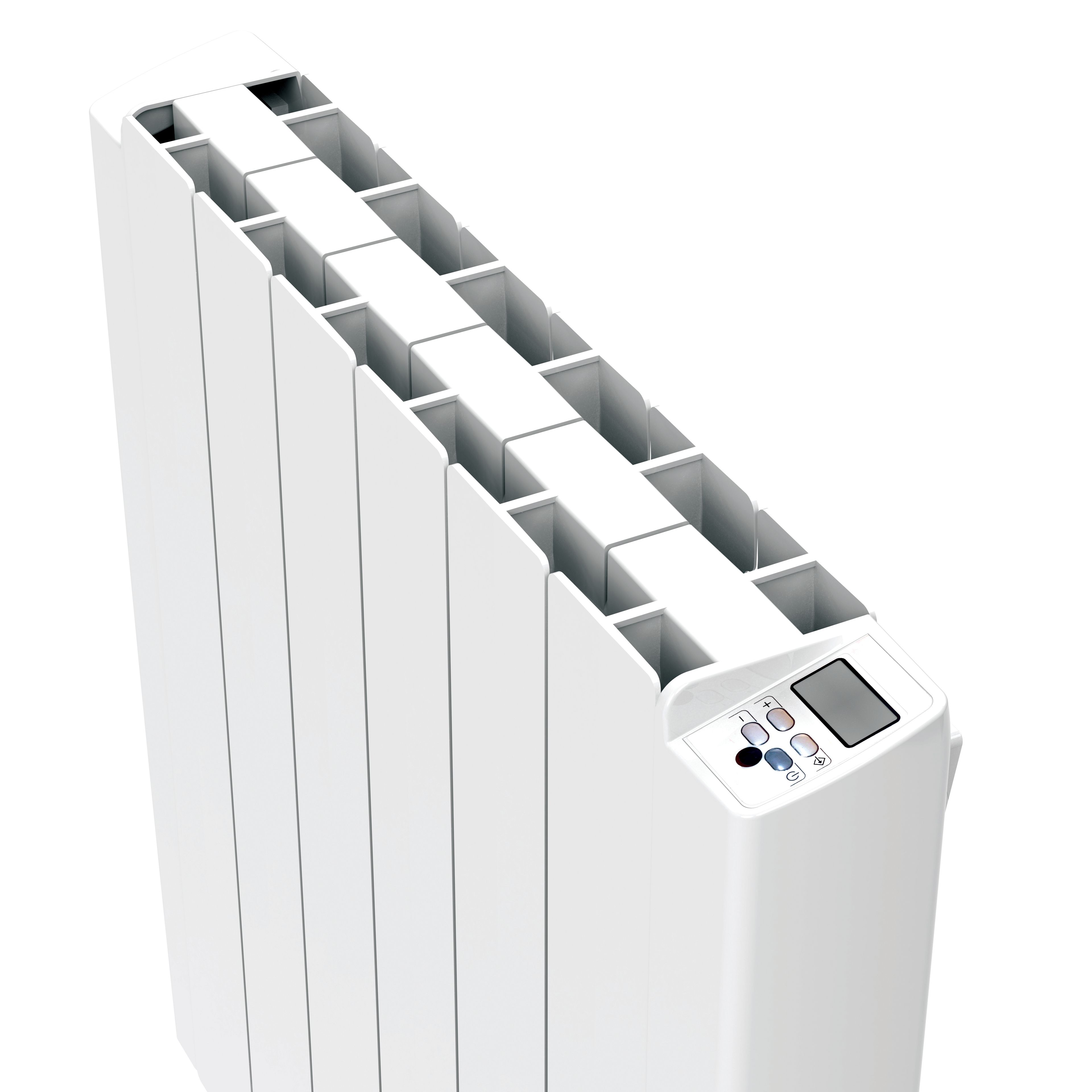 STELRAD ALU SIMPLE DRY - ELEKTRISCHE RADIATOR - HORIZONTAAL - 580X1080MM - 2000W - WIT vue 3