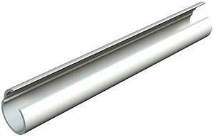 Tube PVC Quick pipe Obo de diamètre 20mm longueur 2000mm Ral 7035 Gris clair