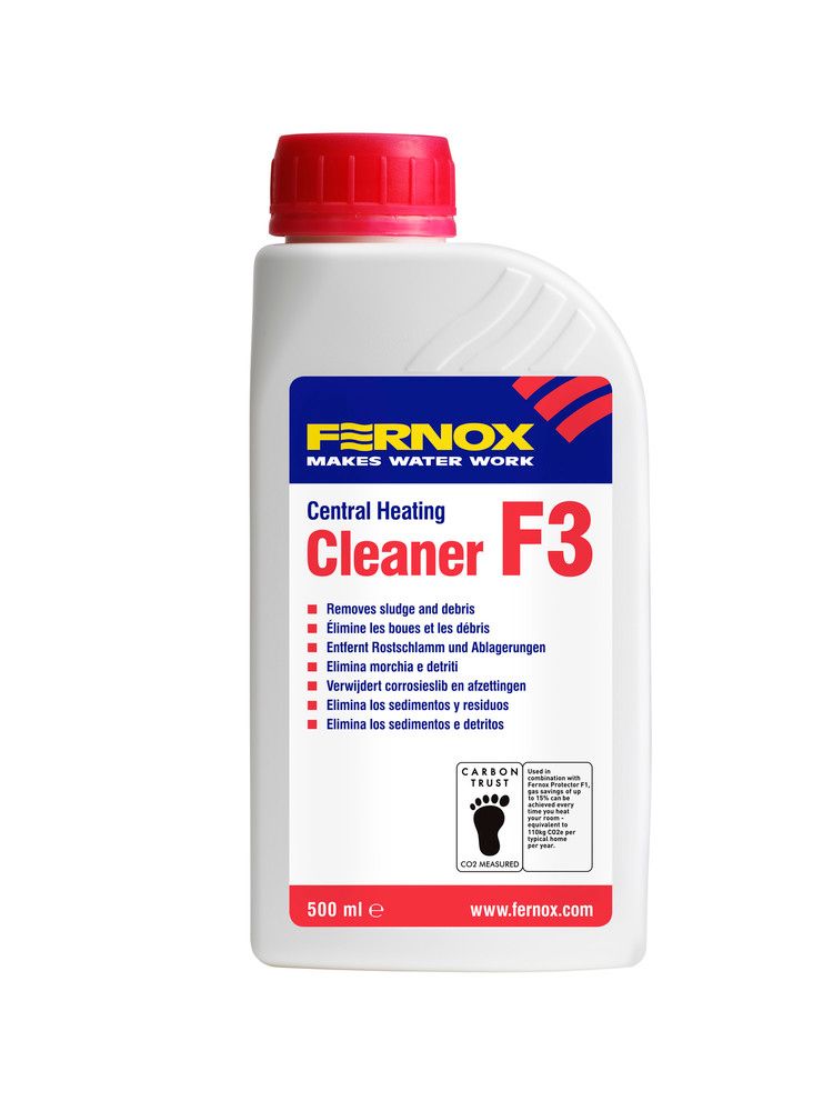 Fernox Cleaner F3 Nettoyant Circuits DE Chauffage Central PH Neutre 500ML