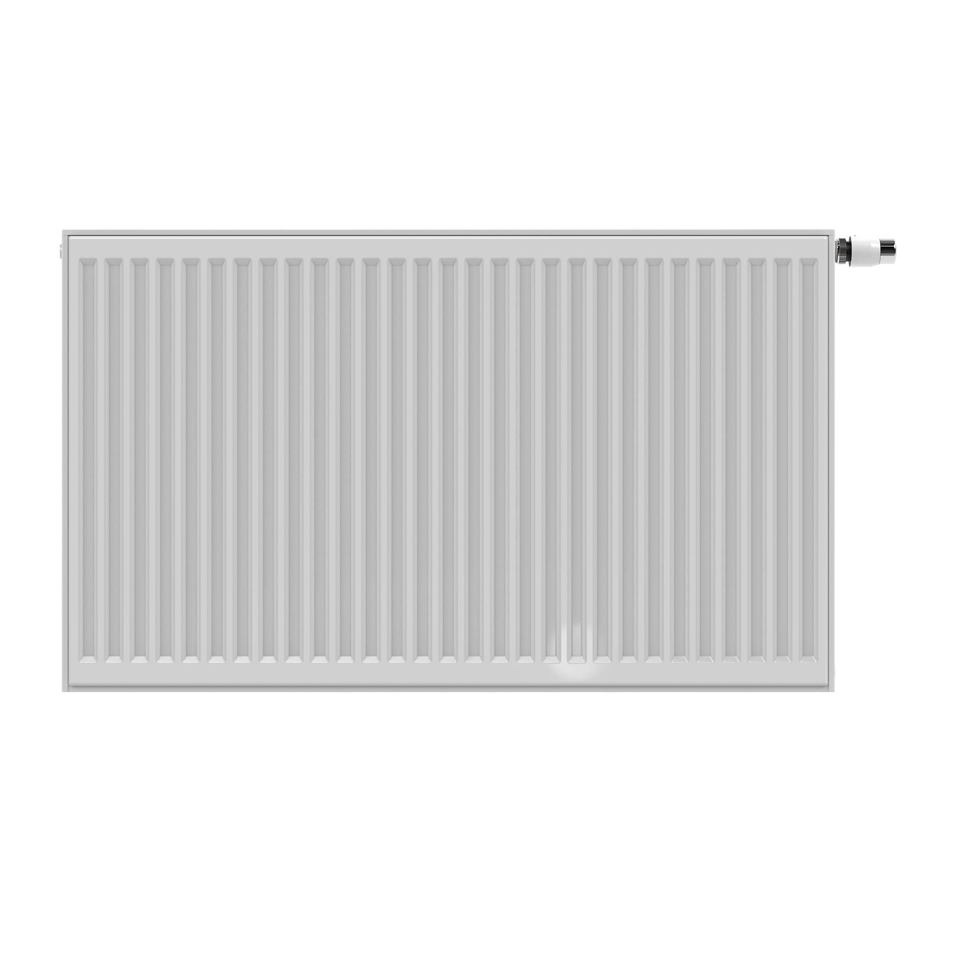 STELRAD NOVELLO RADIATEUR PANNEAU - T22 - 8 RACCORDEMENTS - 600X2000MM - 3464W - BLANC BRILLANT vue 2