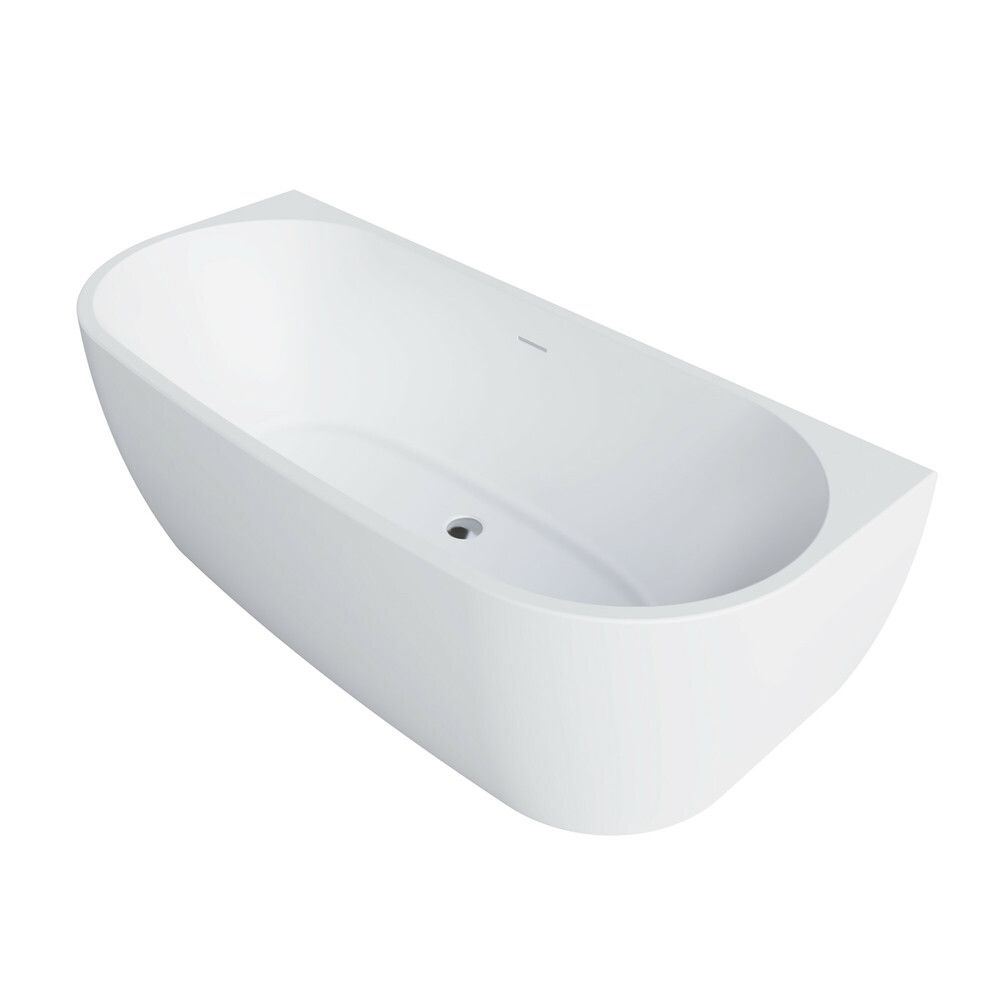 Van Marcke D-shape Design Baignoire Duo 180×80 Central Mat