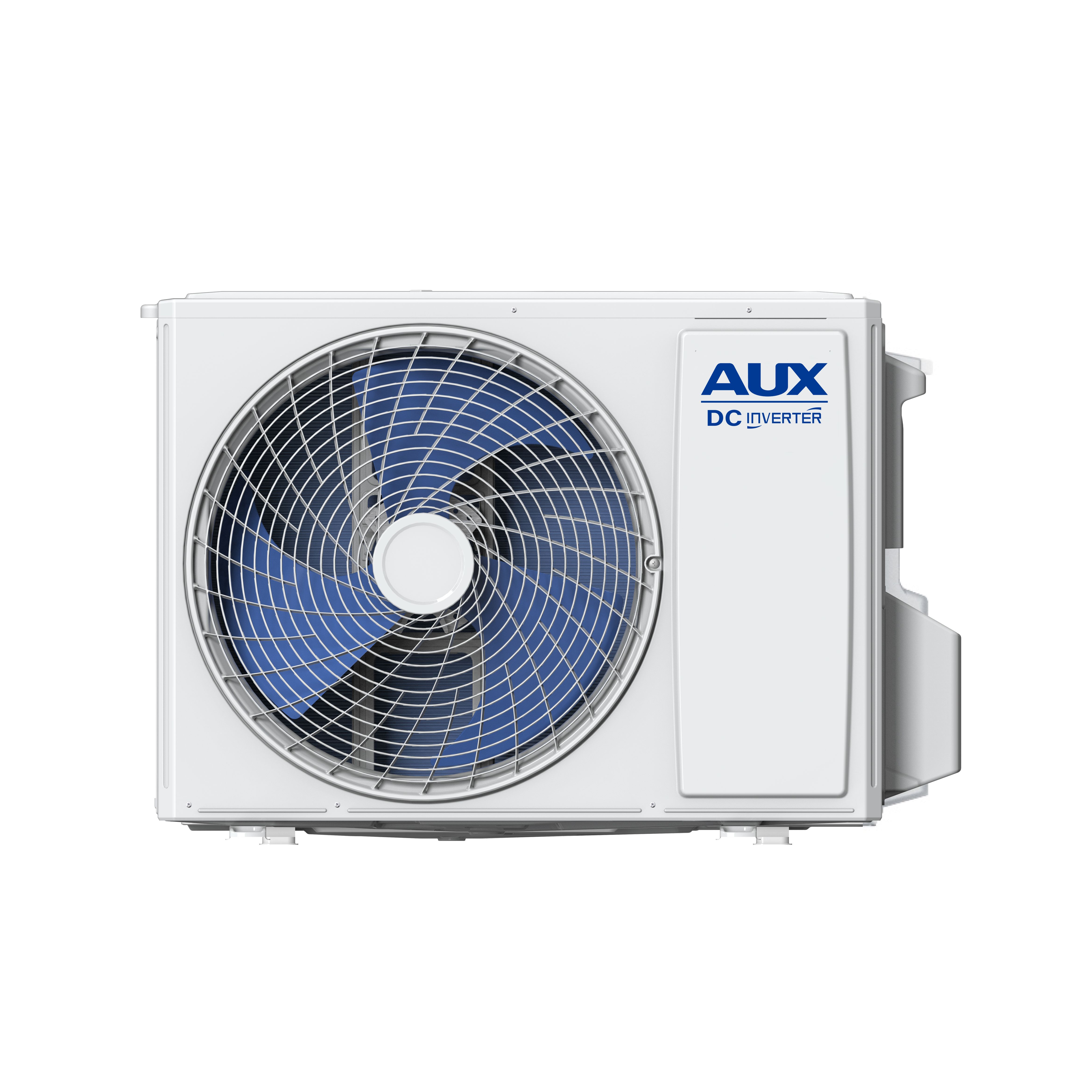 Aux Single Split Climatiseur - Unité Extérieure ET Intérieure - Pack Complet - Refroidissement ET Chauffage - Wifi - 18000 Btu - 5,1KW - R32 - Blanc Mat