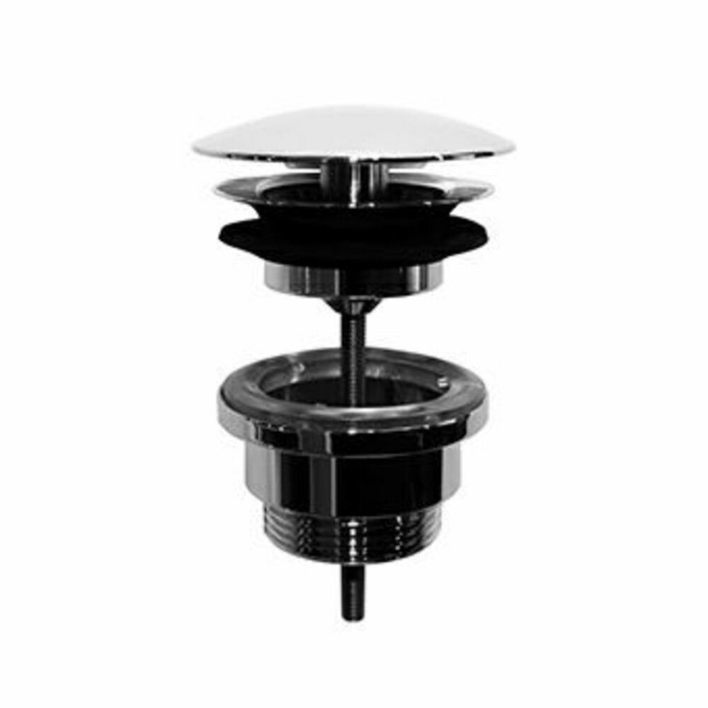 Zucchetti Bouchon DE Vidage 1 1/4” Ouvert Brushed Nickel
