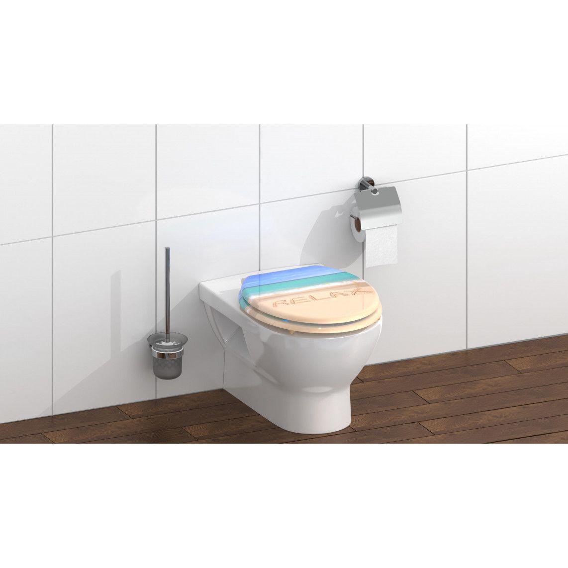 80131 MDF WC-zitting RELAX, met valrem vue 8