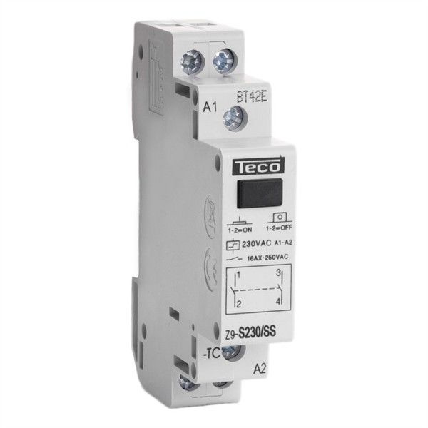 Télérupteur 230Vac 16A 2 NO