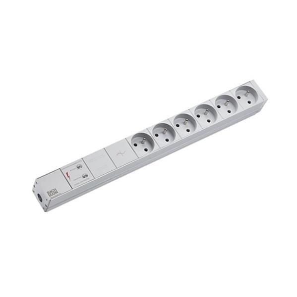 19 1HE 6 x UTE 1 x Protection surtension