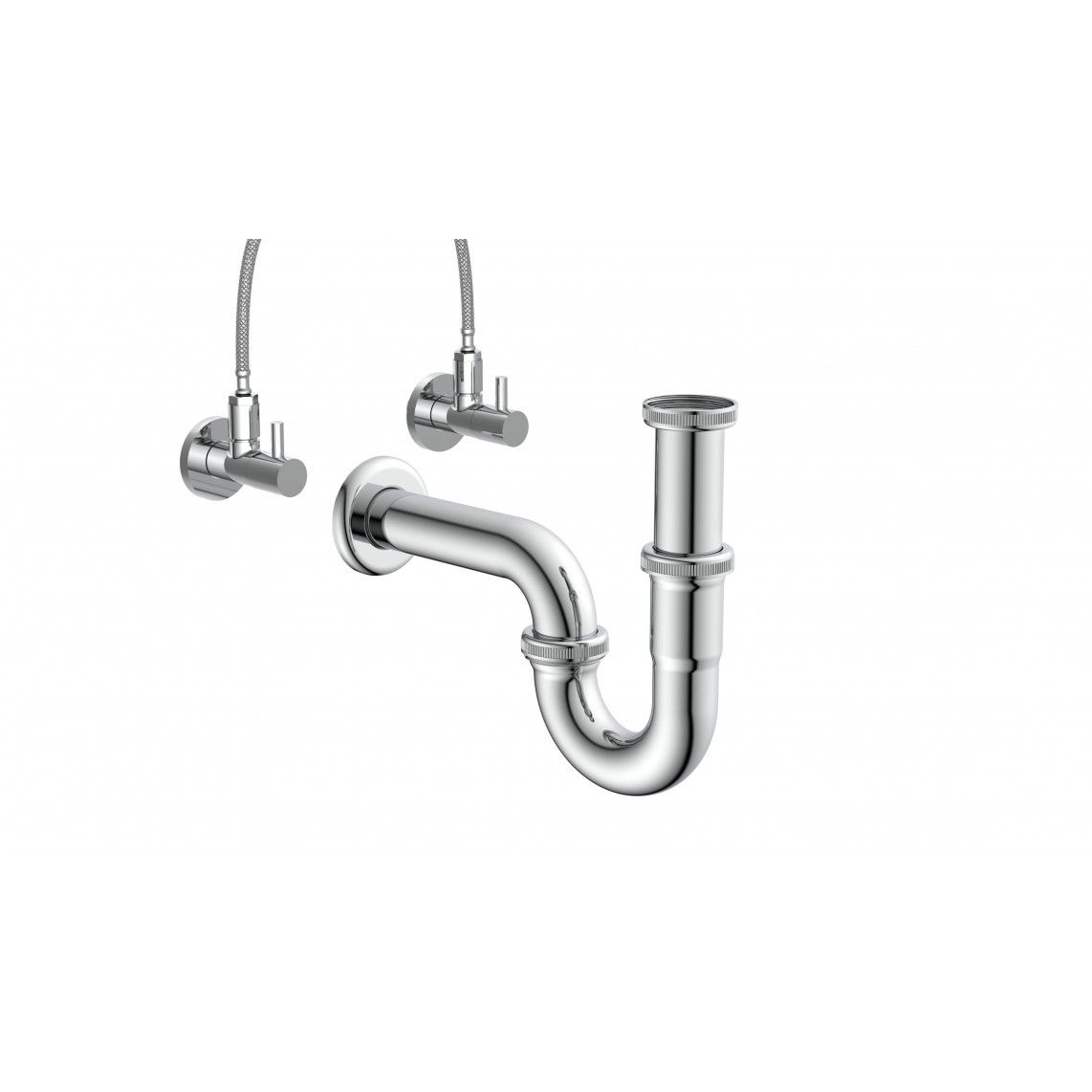 98801110 buissifon, chroom, 1 1/4" x 32 mm vue 7