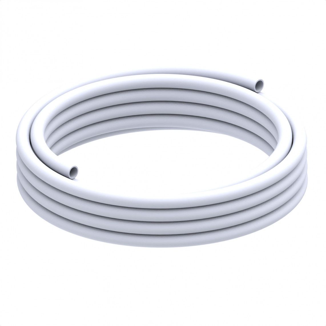 98890120 Multilayer pipe, white, PE/aluminium, roll 10 m, 20 x 2 mm vue 2