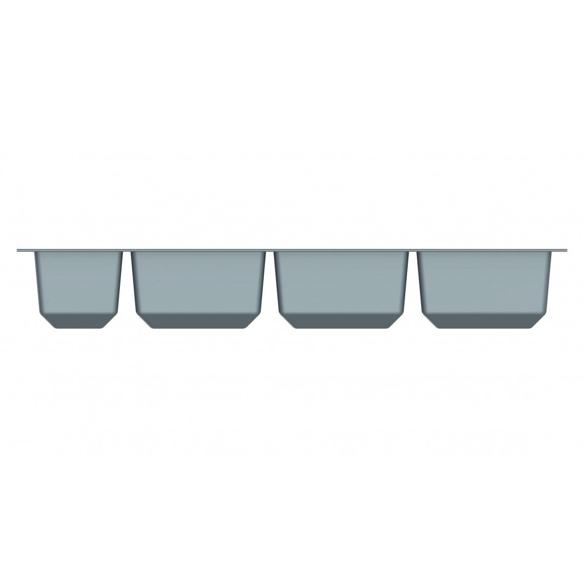 5030 MOVE Curtlery insert, silver, 392 x 473,5 mm, 50er vue 2