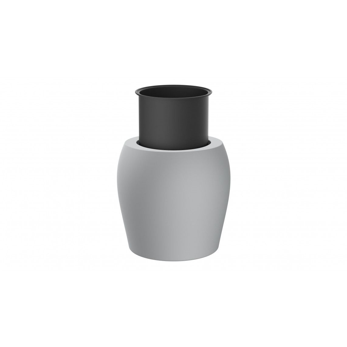 BA0101 Toilet brush holder, grey vue 5