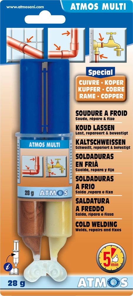 Atmos Cuivre cuivre liquide temps de durcissement 5 min