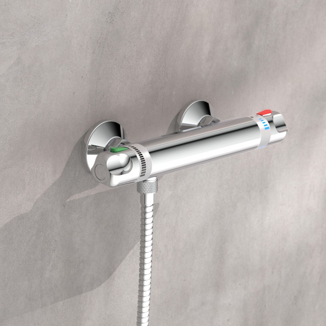 52480 VINEA Thermostatische douchekraan, chroom vue 4