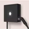 Smappee - borne de charge - EV Wall 1-3P  22kW T2 câble 8m avec support pour câble - EVW-332-C8R-E-W
