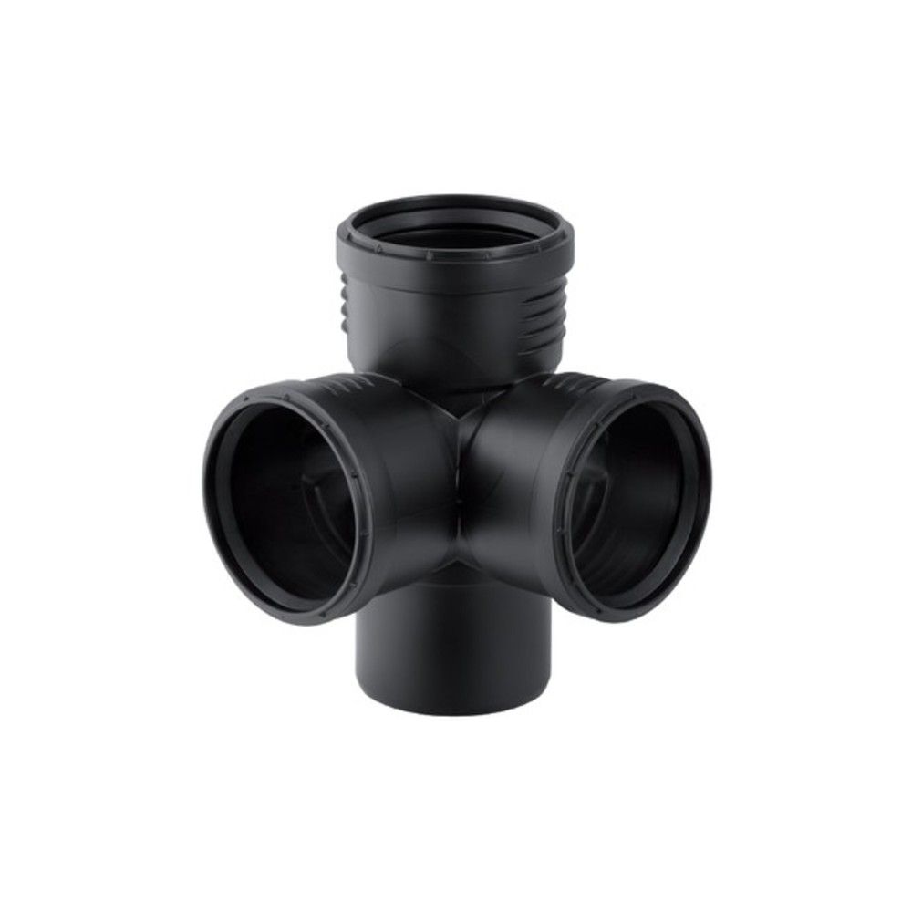 Geberit Silent-pp TÉ Équerre 87,5° D 90 MM