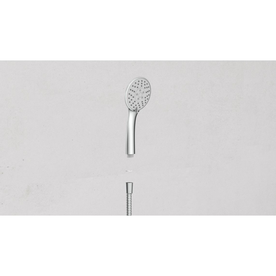 61831 NAPOLI Hand shower set, chrome vue 2