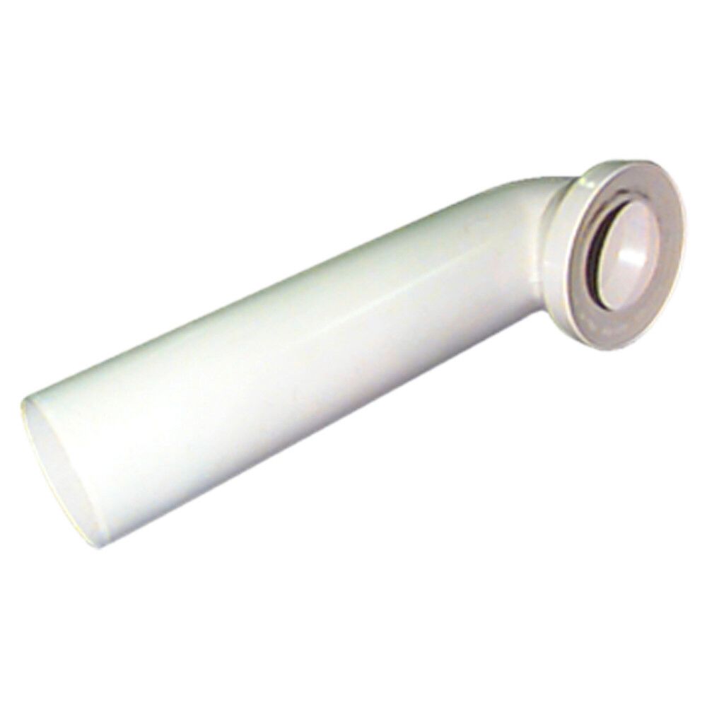 Nicoll Coude WC Long 90° D 100 MM L 400 MM PVC Blanc