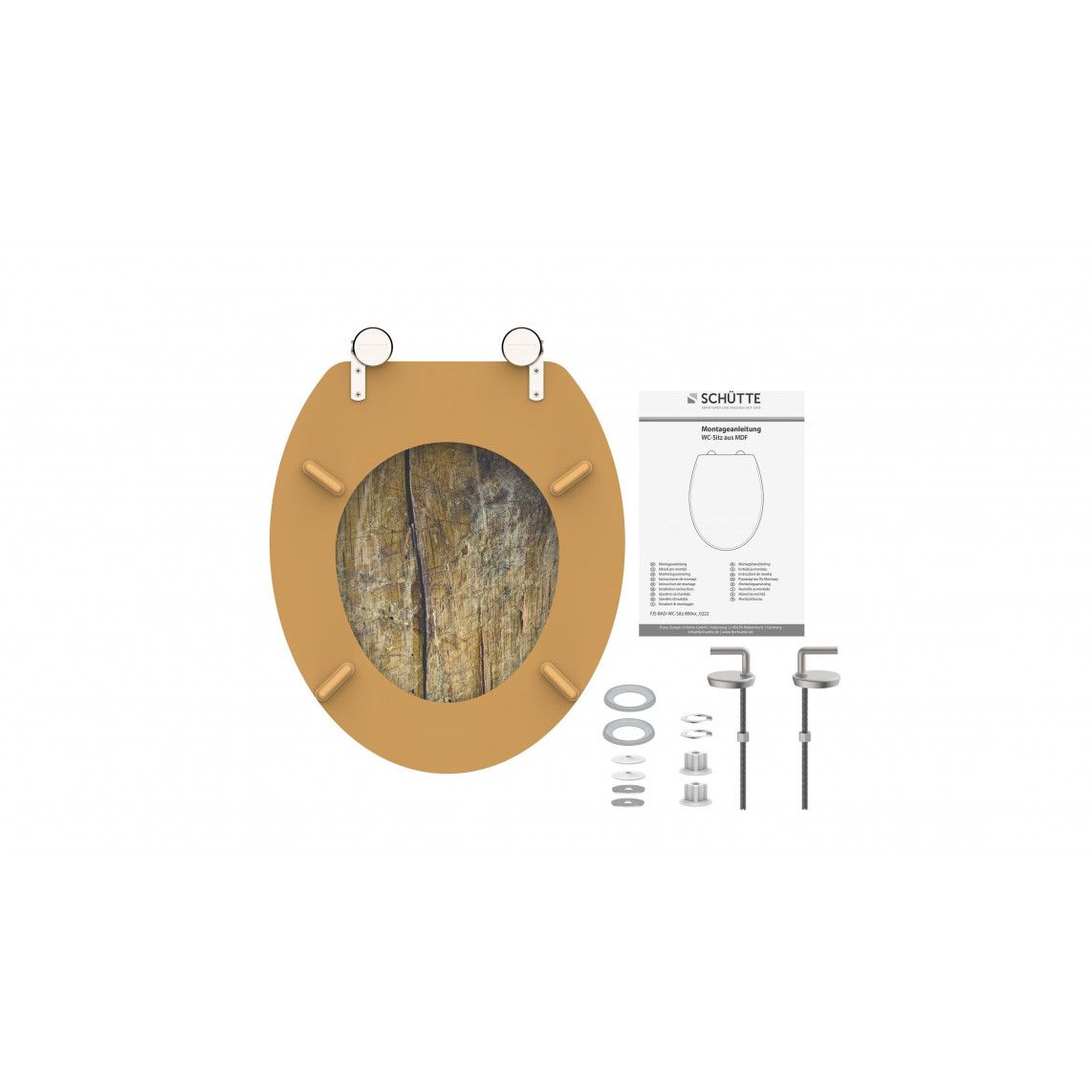 80024 MDF WC-zitting SOLID WOOD vue 7