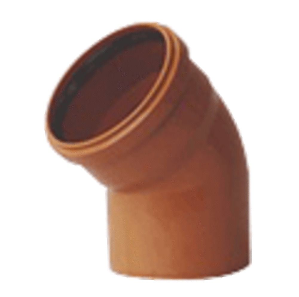 Kabelwerk Eupen Eucarigid-re SN4 Accessoires Égout PVC Coude 45° D 125 MM Brun