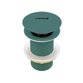 Creavit Bonde Clic-clac 5/4” - Avec Trop-plein - Vert Nil