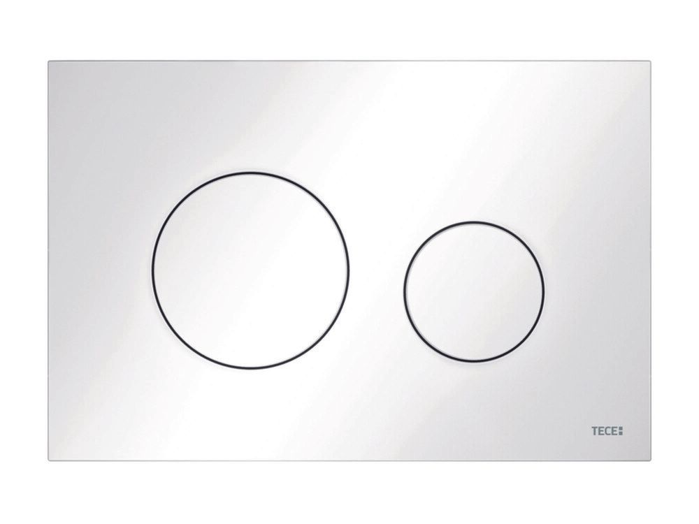 Tece Teceloop Plaque DE Commande Duo Blanc 220×150×5 MM