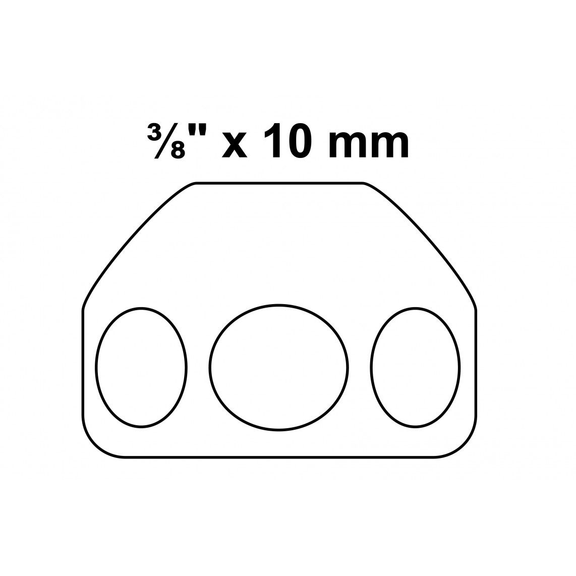 986273448 Crimp fitting wrap, brass, chrome, 3/8" x 10 mmQ vue 5
