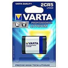 Pile lithium 6V 1500mAh longueur 34.00mm largeur 17.00mm hauteur 45.00mm