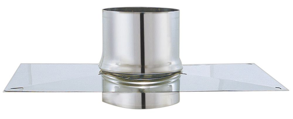 Van Marcke Pro Flex Plaque D'obturation INOX 350×450MM Raccord Tube Souple D125