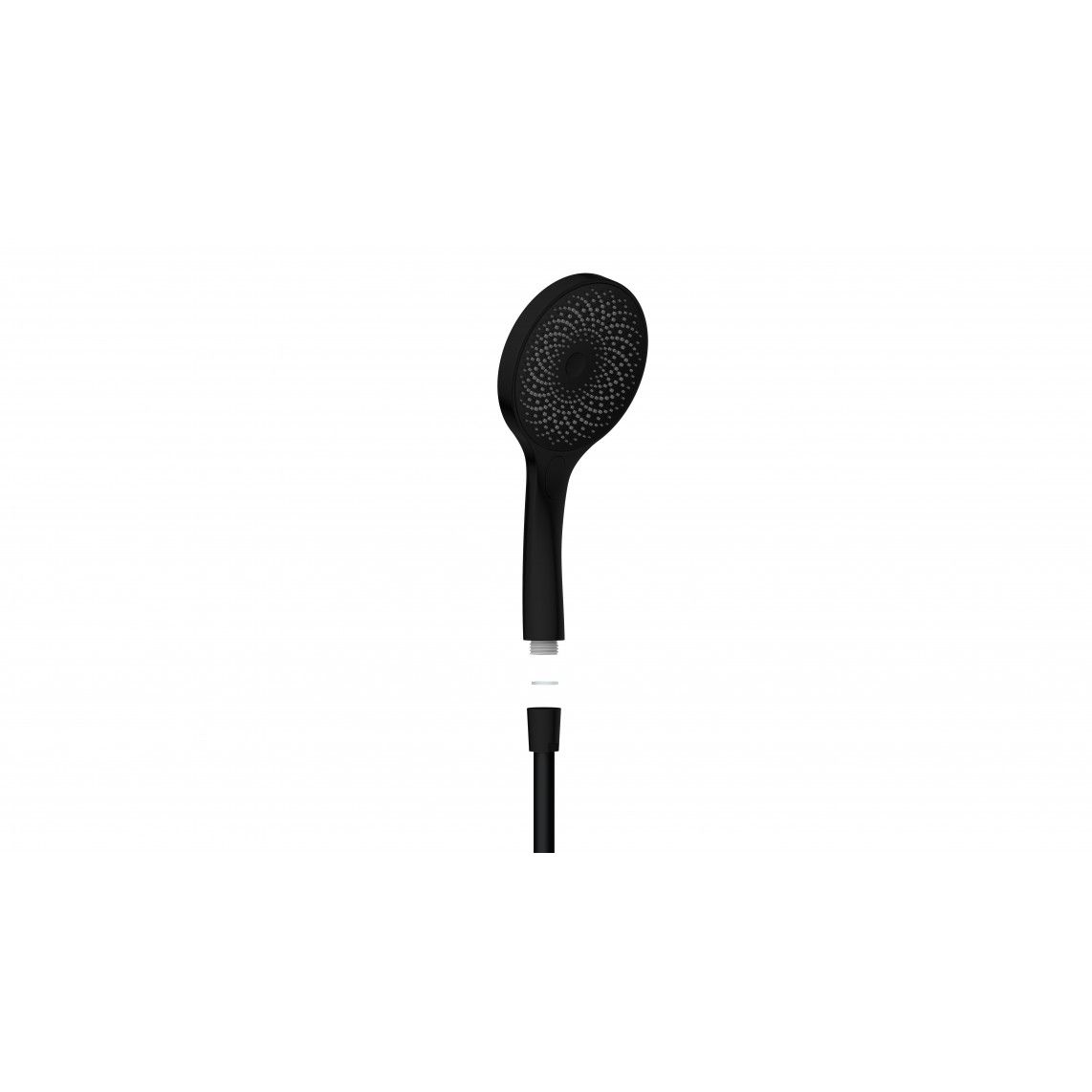 64996 CAPRI Shower rail set, black matt vue 4