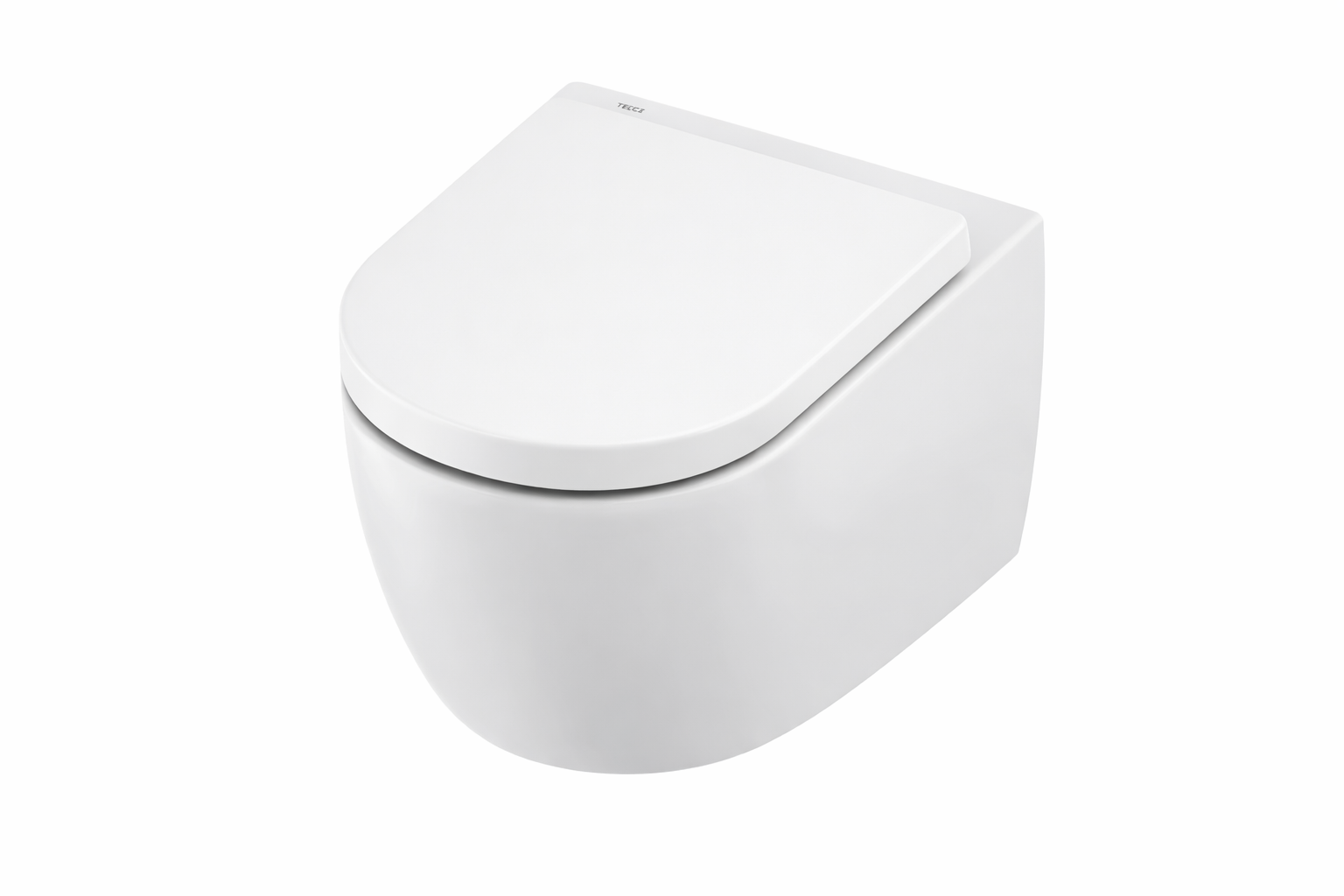 TECELOFT - KIT WC AVEC CHASSE CYCLONIQUE - AVEC ABATTANT WC - BLANC BRILLANT vue 2