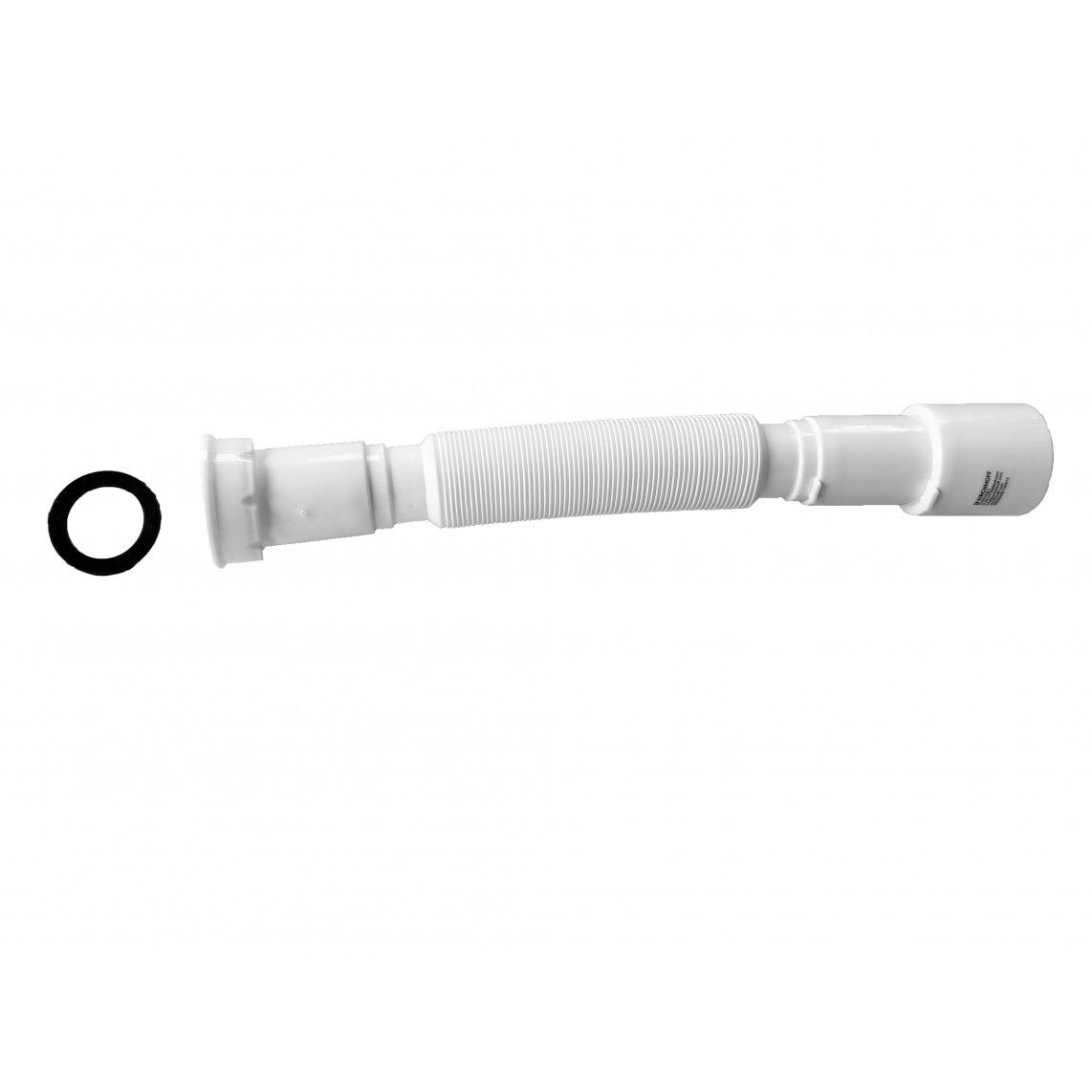 98836948 KS flexibele verbindingspijp, wit, 1 1/2"BI x 40/50 mm, 340-900 mm vue 4