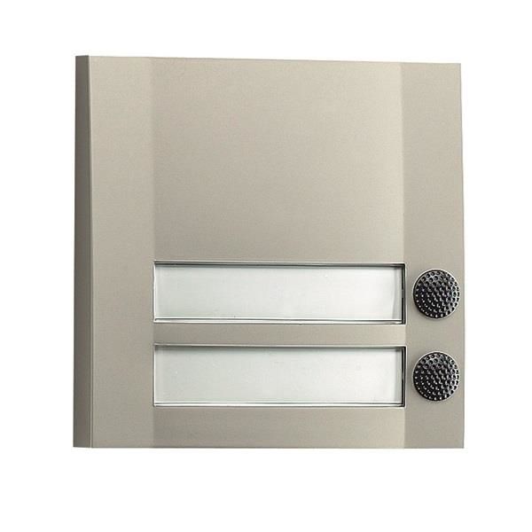 Domolux Duo SIM / SW 2152 2 boutons d'appel Argent