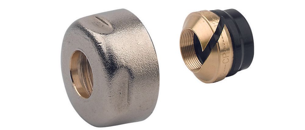 Intro Raccord DE Connexion 3/4” F Eurocône Cuivre 14 MM Par Pièce