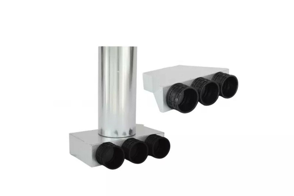 Sanutal Collecteur Réduit- 3×63MM/D125 Avec Raccord Rapide