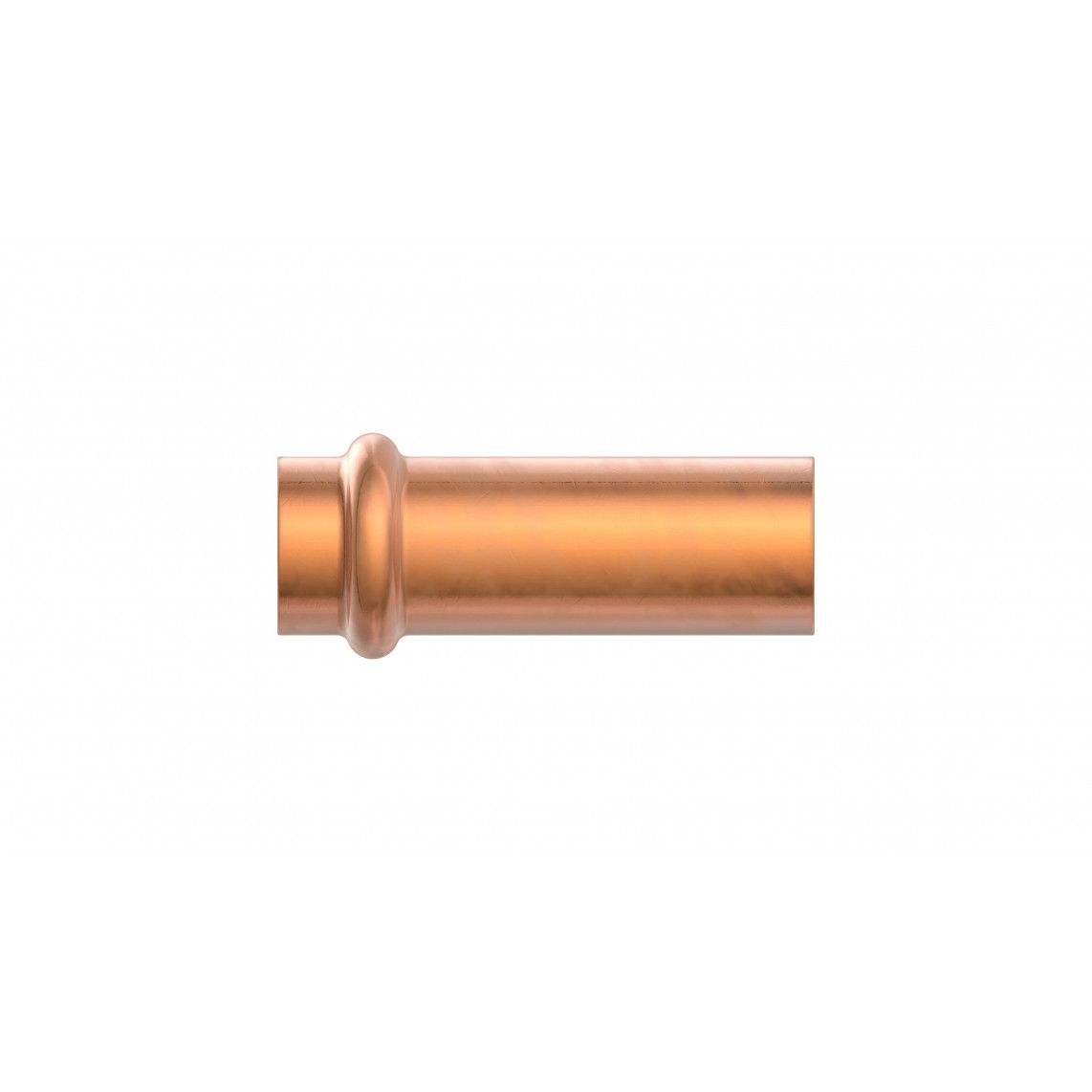 988615254 Reducing nipple, press fitting for copper V-profile, 15 mmA x 12 mm, 1 socket vue 2