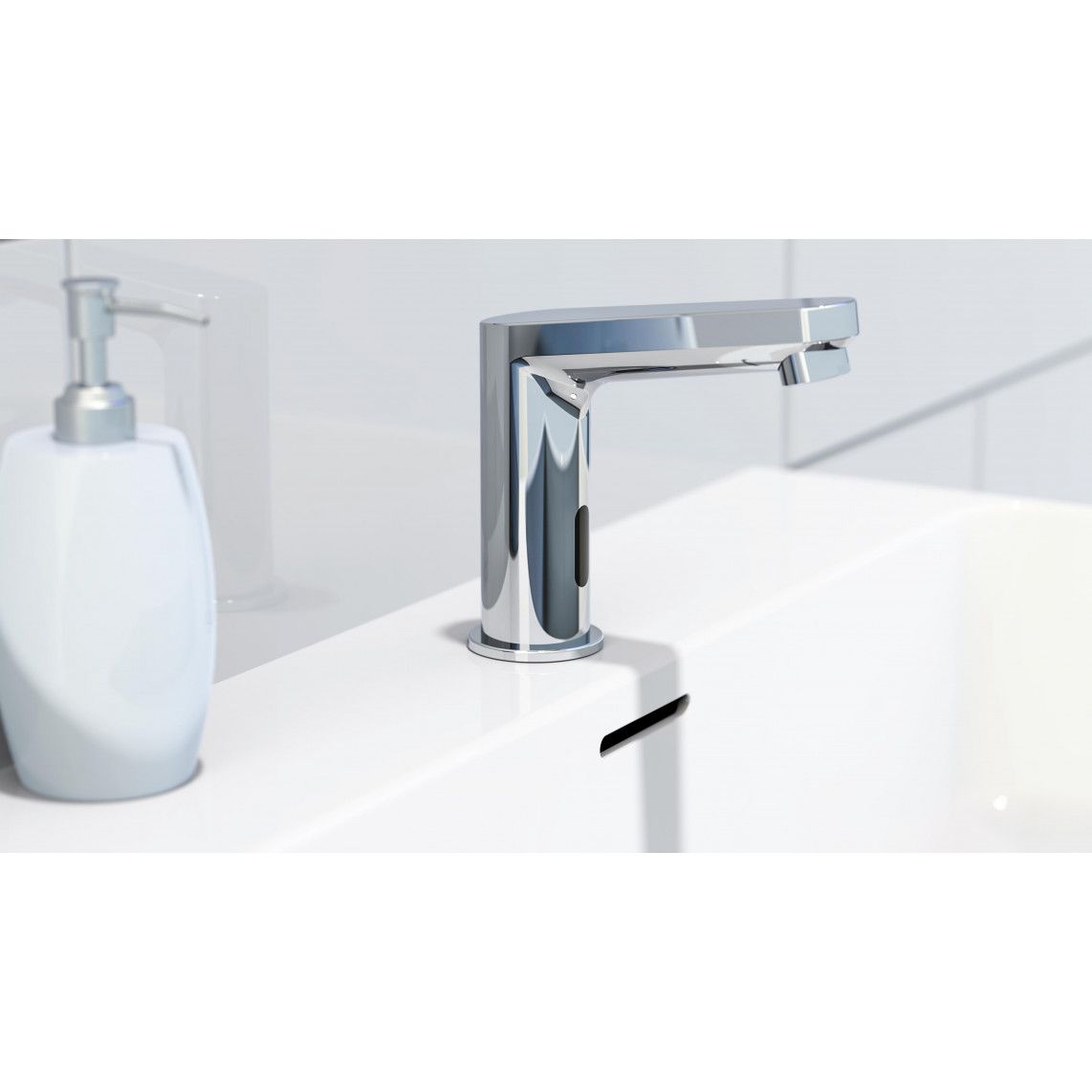 99100 VITAL Sensor wash basin mixer, chrome vue 3