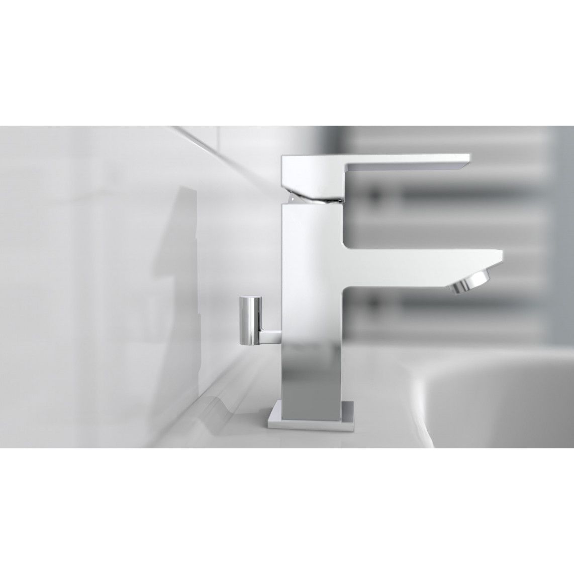 24110 TOKYO II Wash basin mixer, chrome vue 10