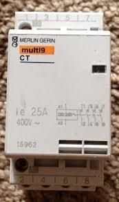 Contacteur CT - 4 - pôles - 4 NO - 25A - 230 .. 240Vac
