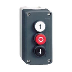 Boîte à boutons XAL-D - trois fonctions - 1 O + 2 F
