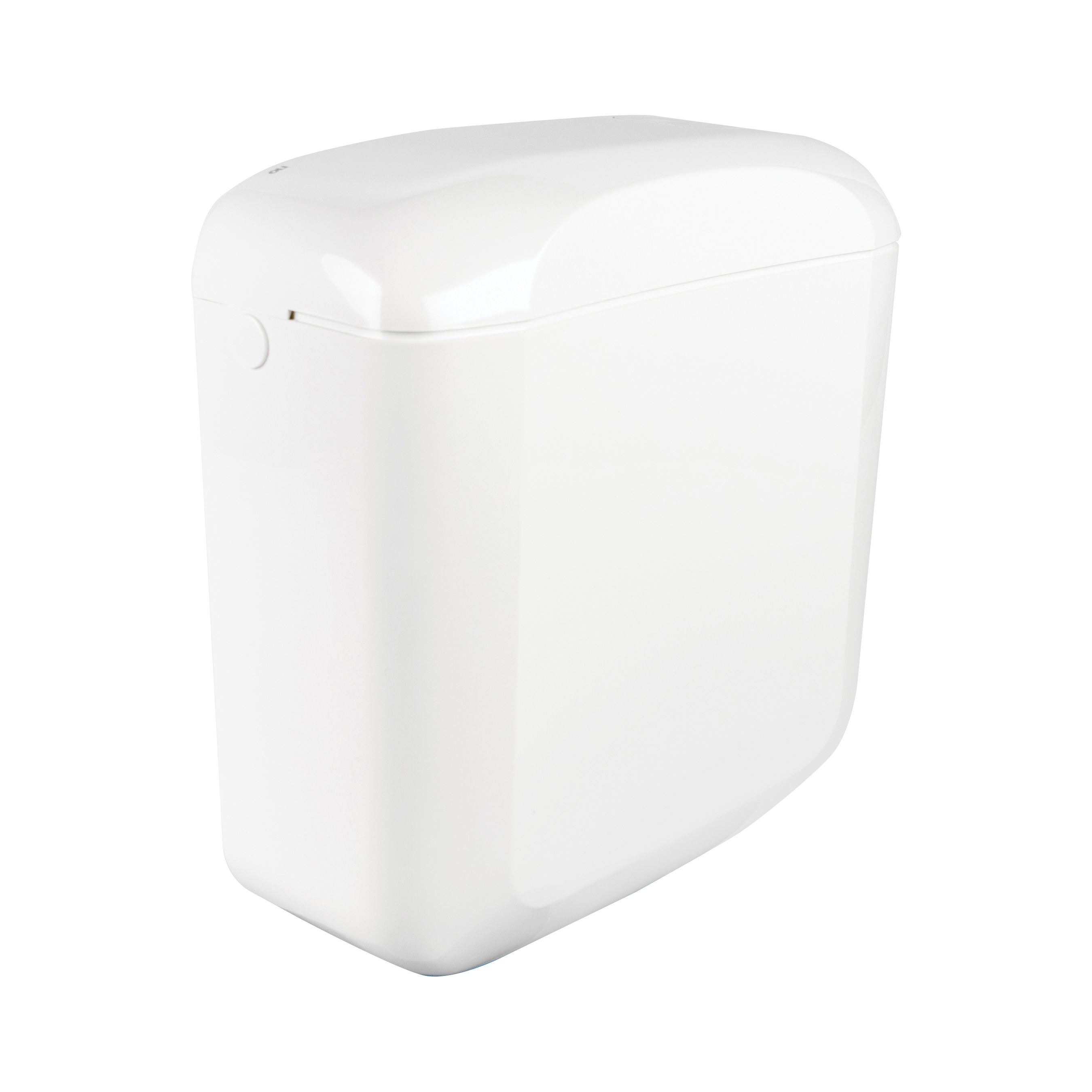ALONI SAFORO TOILETRESERVOIR - DUBBELE SPOELING 3/6 L - WATERBESPAREND - KUNSTSTOF - GLANZEND WIT vue 2