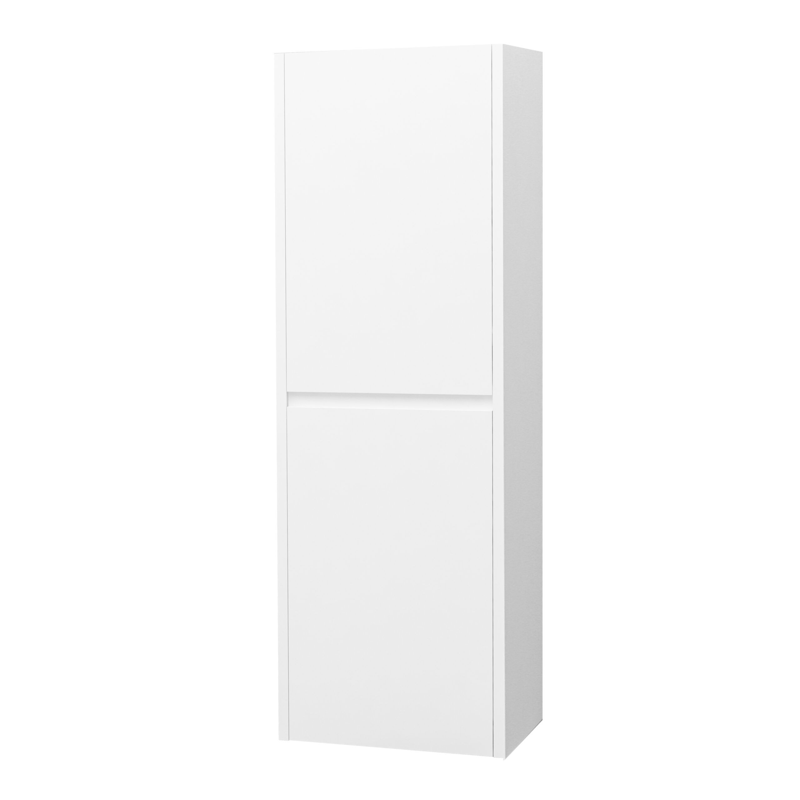 Aloni Hayat Meuble Colonne (135CM) - Blanc Brillant
