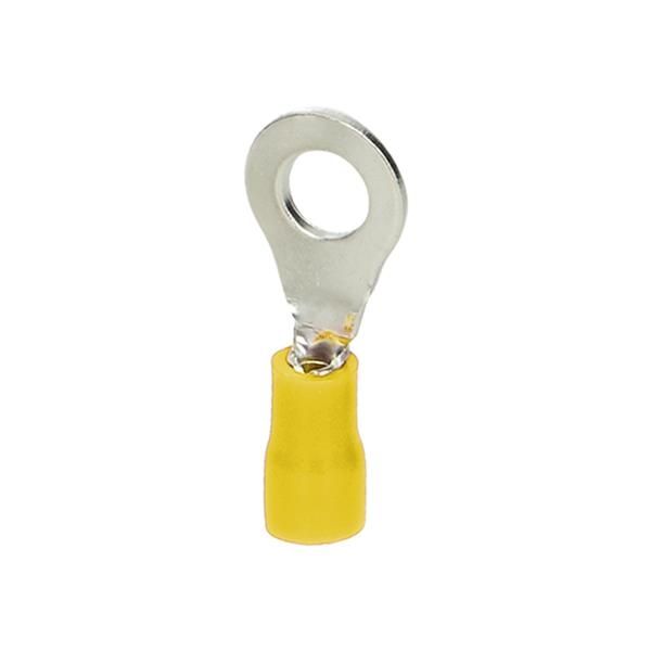 Soulier de câble isolé section max. 6mm², rondelle pour vis M6, pack 100 pièces