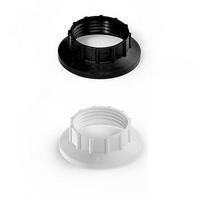 Bague pour soquet E14 Noir