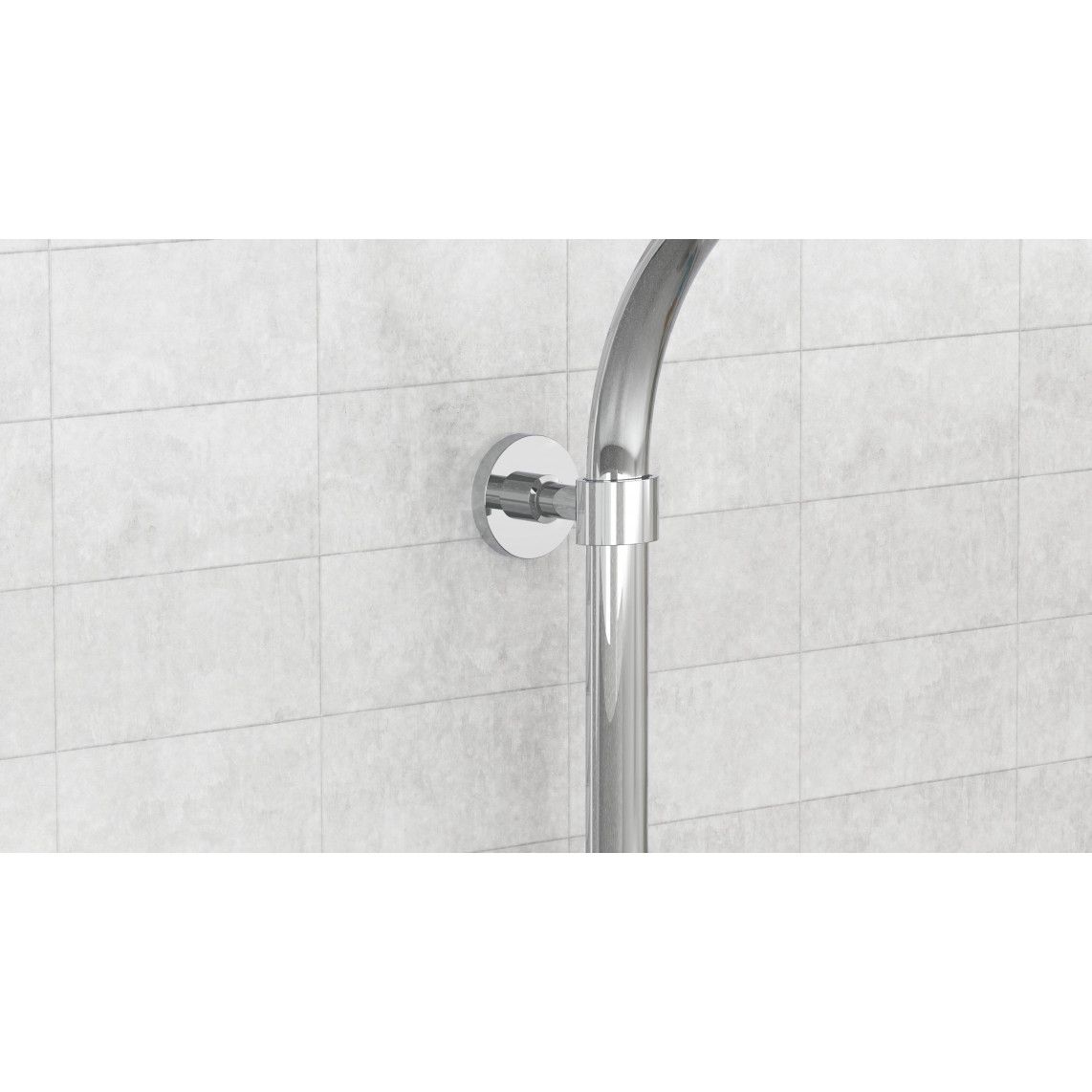 DXSTIOVCS-PR STILOVAL Set douche de pluie, chromé vue 8
